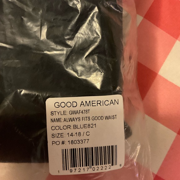 Good American Always Fits Good Waist Size 14-18 C - Picture 6 of 8